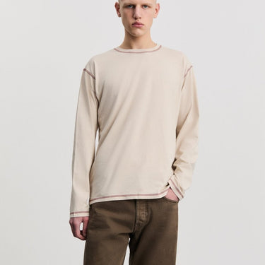 ANOTHER ASPECT T-Shirt 3.0, Grey/Burnt Red - KYOTO - ANOTHER ASPECT