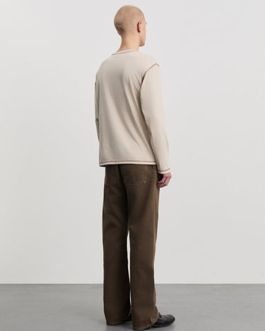 ANOTHER ASPECT T-Shirt 3.0, Grey/Burnt Red - KYOTO - ANOTHER ASPECT