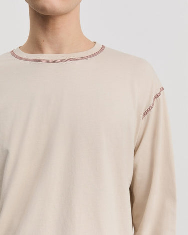 ANOTHER ASPECT T-Shirt 3.0, Grey/Burnt Red - KYOTO - ANOTHER ASPECT