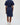 A.P.C army shirt Dress Dark navy - KYOTO - A.P.C women