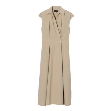 A.P.C Athena Dress BEIGE - KYOTO - A.P.C women