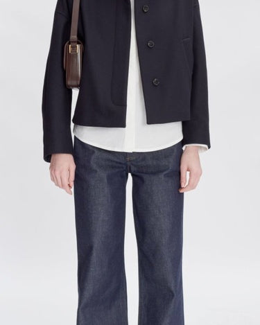 APC Becca Jacket Dark blue - KYOTO - APC women