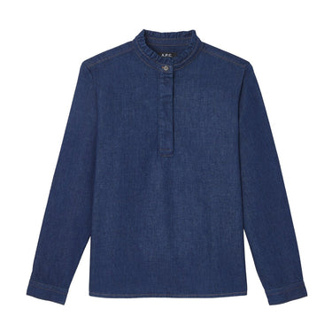 A.P.C. blouse INDIGO - KYOTO - A.P.C women