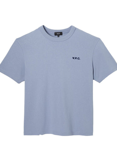 A.P.C Boxy Petit VPC T-Shirt BLEU/NAVY - KYOTO - A.P.C