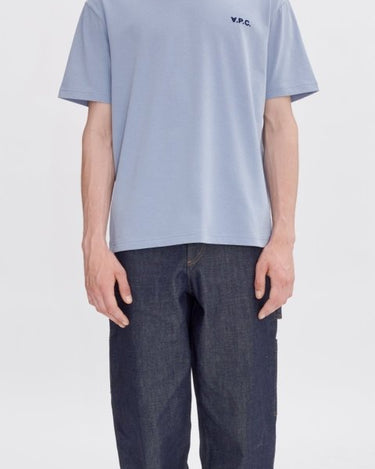 A.P.C Boxy Petit VPC T-Shirt BLEU/NAVY - KYOTO - A.P.C