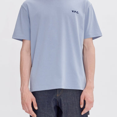 A.P.C Boxy Petit VPC T-Shirt BLEU/NAVY - KYOTO - A.P.C