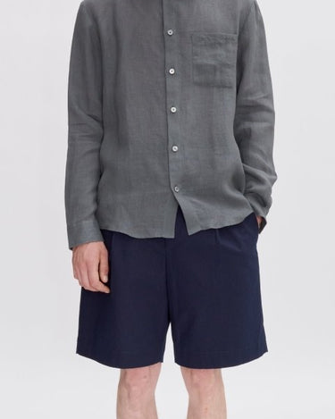 A.P.C Cassel Logo Shirt ANTHRACITE - KYOTO - A.P.C