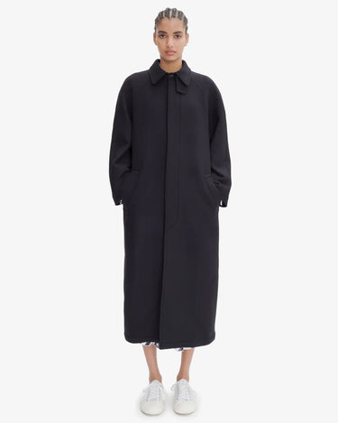 A.P.C coat gaia dark navy - KYOTO - A.P.C women