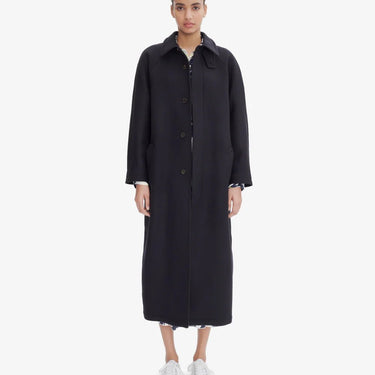 A.P.C coat gaia dark navy - KYOTO - A.P.C women
