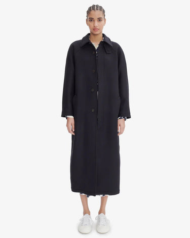 A.P.C coat gaia dark navy - KYOTO - A.P.C women