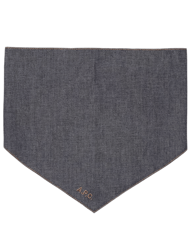 A.P.C dog bandana indigo - KYOTO - A.P.C women