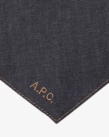 A.P.C dog bandana indigo - KYOTO - A.P.C women
