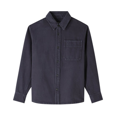 APC Embroidered Basile Overshirt DARK NAVY - KYOTO - APC