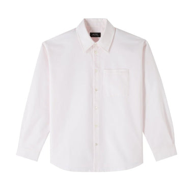 APC Embroidered Boyfriend Shirt ROSE - KYOTO - APC women