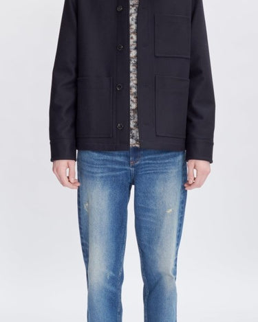 APC Emile Jacket Dark Blue - KYOTO - APC