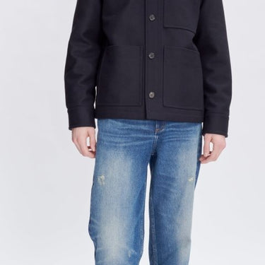 APC Emile Jacket Dark Blue - KYOTO - APC