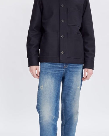 APC Emile Jacket Dark Blue - KYOTO - APC