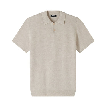 A.P.C Jay Polo T-shirt BEIGE - KYOTO - A.P.C