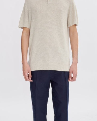 A.P.C Jay Polo T-shirt BEIGE - KYOTO - A.P.C