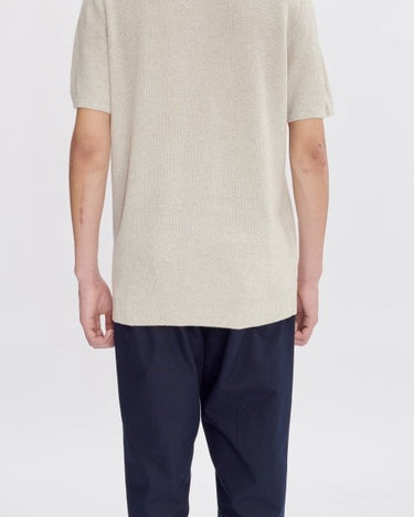 A.P.C Jay Polo T-shirt BEIGE - KYOTO - A.P.C