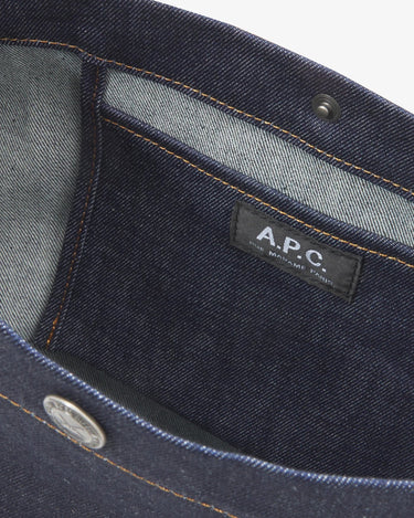 A.P.C. journal bag INDIGO - KYOTO - A.P.C women