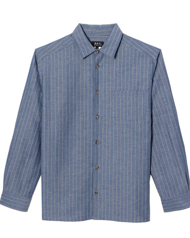 A.P.C Malo Shirt BLEU - KYOTO - A.P.C