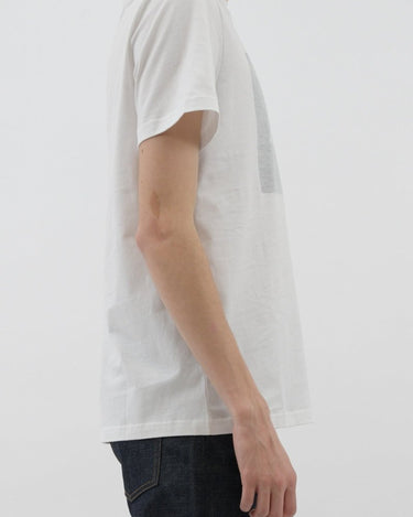 A.P.C MC vignette t-shirt GOTS White / GREY - KYOTO - A.P.C