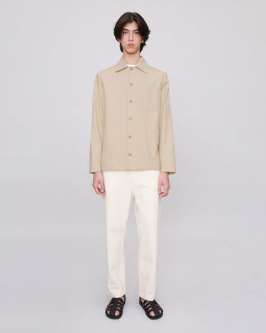 A.P.C overshirt basile ecru - KYOTO - A.P.C