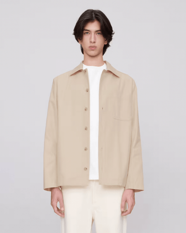 A.P.C overshirt basile ecru - KYOTO - A.P.C