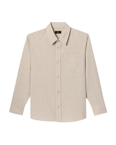 A.P.C overshirt basile ecru - KYOTO - A.P.C