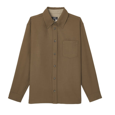 A.P.C overshirt KHAKI - KYOTO - A.P.C