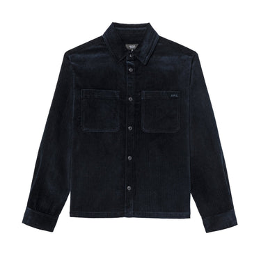 A.P.C overshirt leon dark navy - KYOTO - A.P.C