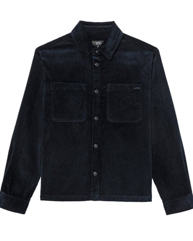 A.P.C overshirt leon dark navy - KYOTO - A.P.C
