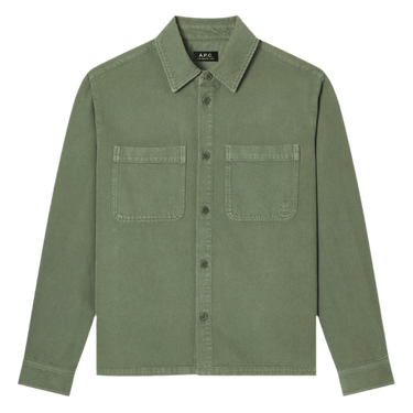 A.P.C overshirt leon green - KYOTO - A.P.C