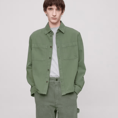 A.P.C overshirt leon green - KYOTO - A.P.C