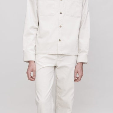 A.P.C overshirt leon light beige - KYOTO - A.P.C