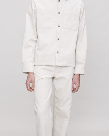 A.P.C overshirt leon light beige - KYOTO - A.P.C