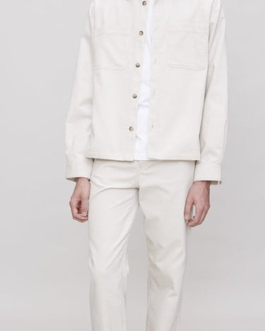 A.P.C overshirt leon light beige - KYOTO - A.P.C