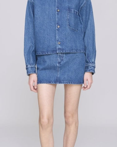 A.P.C overshirt samantha brodee INDIGO DELAVE - KYOTO - A.P.C women