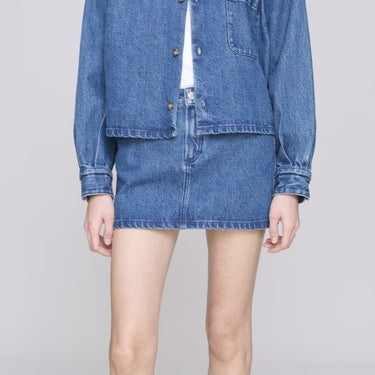 A.P.C overshirt samantha brodee INDIGO DELAVE - KYOTO - A.P.C women