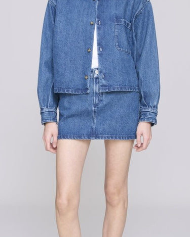 A.P.C overshirt samantha brodee INDIGO DELAVE - KYOTO - A.P.C women