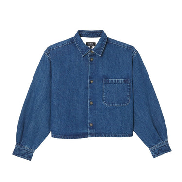 A.P.C overshirt samantha brodee INDIGO DELAVE - KYOTO - A.P.C women