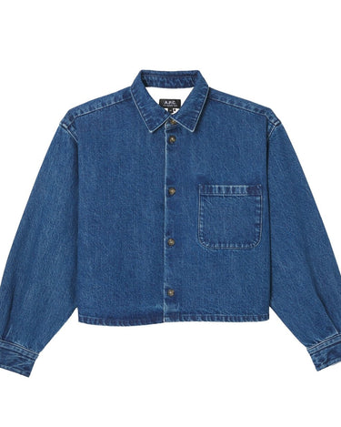 A.P.C overshirt samantha brodee INDIGO DELAVE - KYOTO - A.P.C women