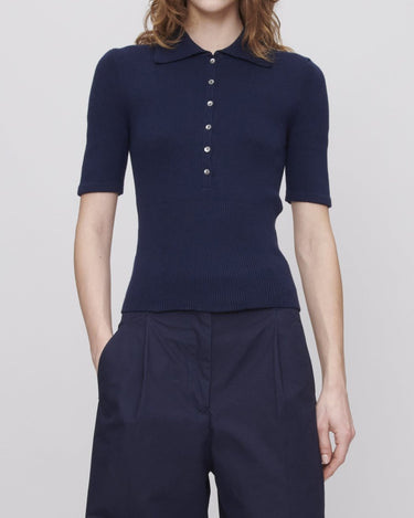 A.P.C polo joelle dark navy - KYOTO - A.P.C women