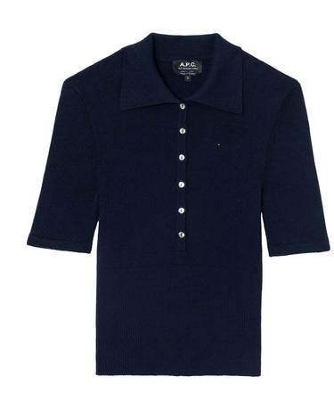 A.P.C polo joelle dark navy - KYOTO - A.P.C women