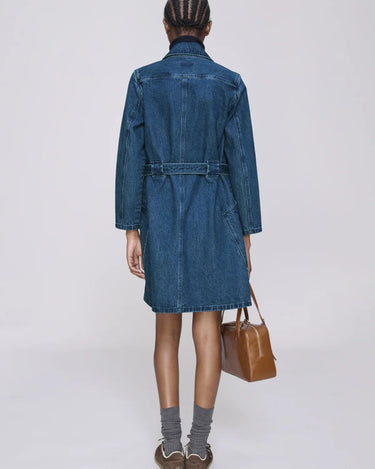A.P.C robe winter dress INDIGO DELAVE - KYOTO - A.P.C women