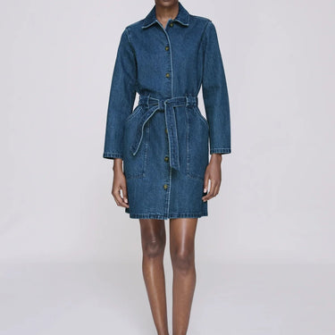 A.P.C robe winter dress INDIGO DELAVE - KYOTO - A.P.C women