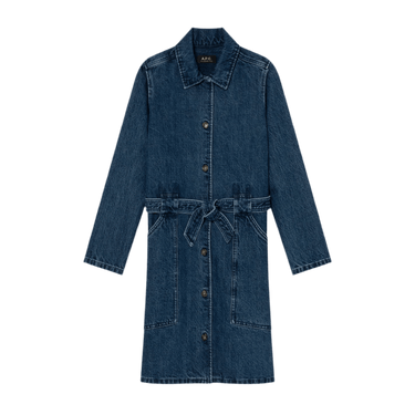 A.P.C robe winter dress INDIGO DELAVE - KYOTO - A.P.C women