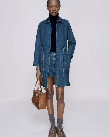 A.P.C robe winter dress INDIGO DELAVE - KYOTO - A.P.C women