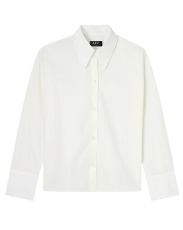 A.P.C shirt bianca white - KYOTO - A.P.C women
